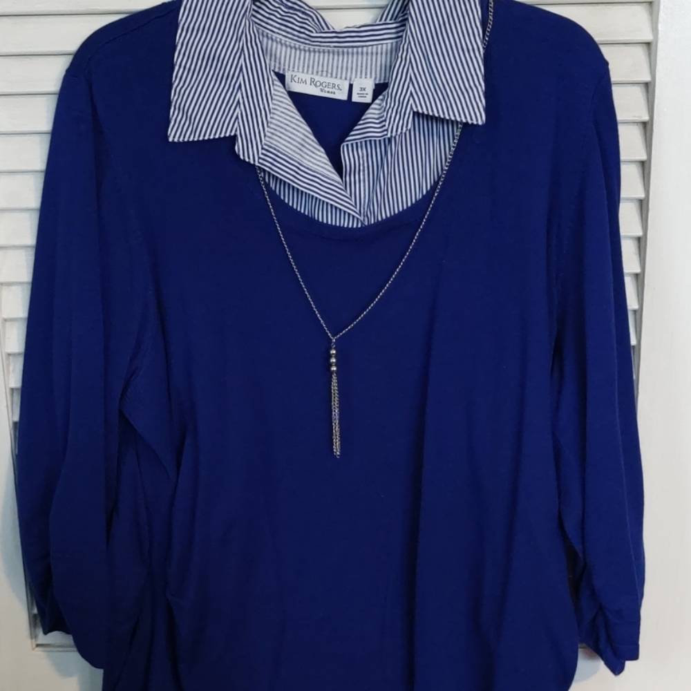 Kim Rogers woman blouse
